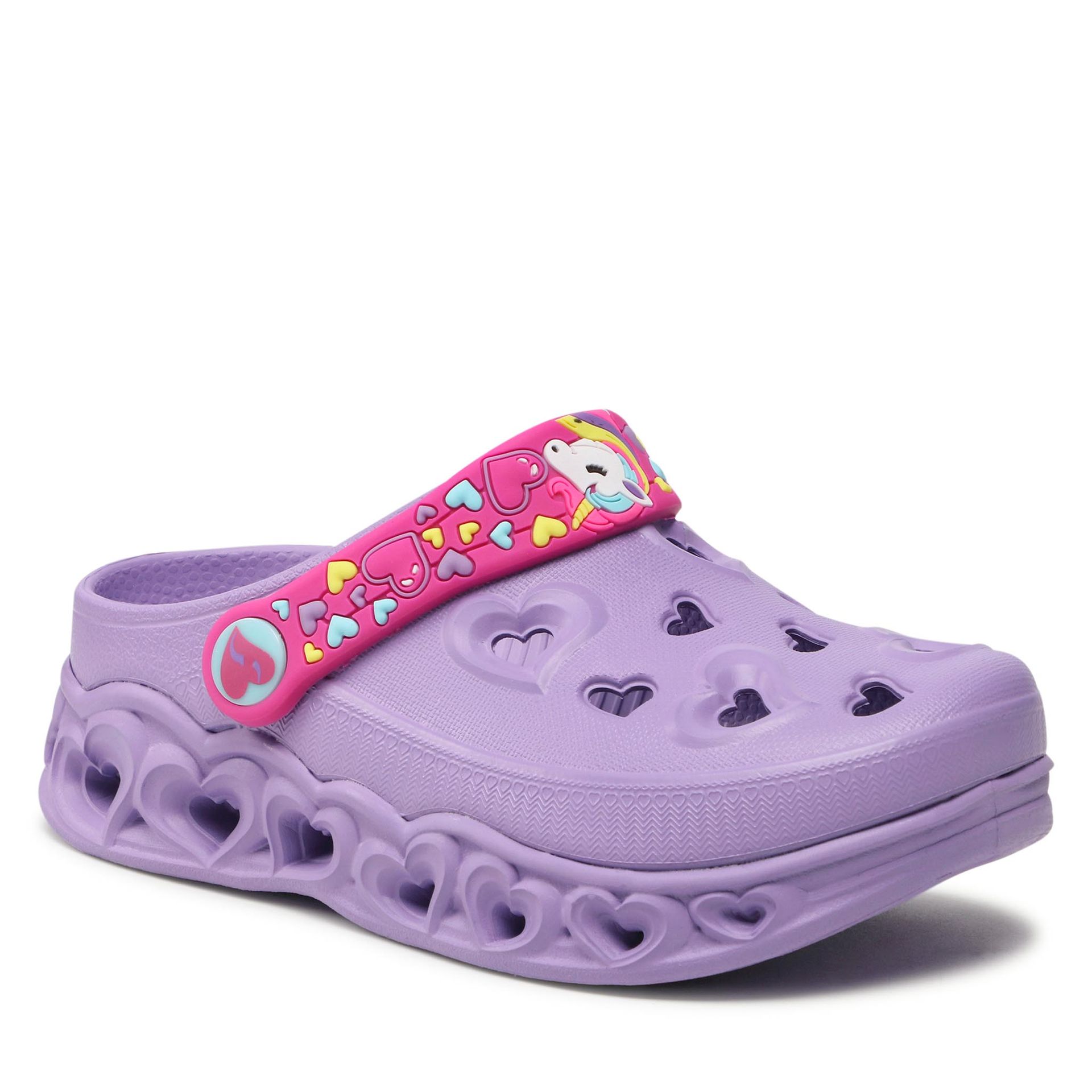 Skechers Klapki Unicorns & Sunshine 308023L/LAV Lavender