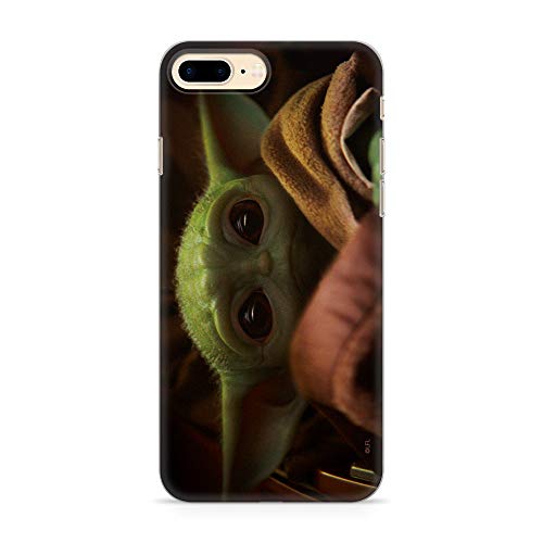 ERT GROUP etui na telefon Apple Iphone 7 PLUS/ 8 PLUS, case oryginalny i oficjalnie licencjonowany przez Star Wars, wzór Baby Yoda 002, optymalnie dopasowane, plecki z TPU