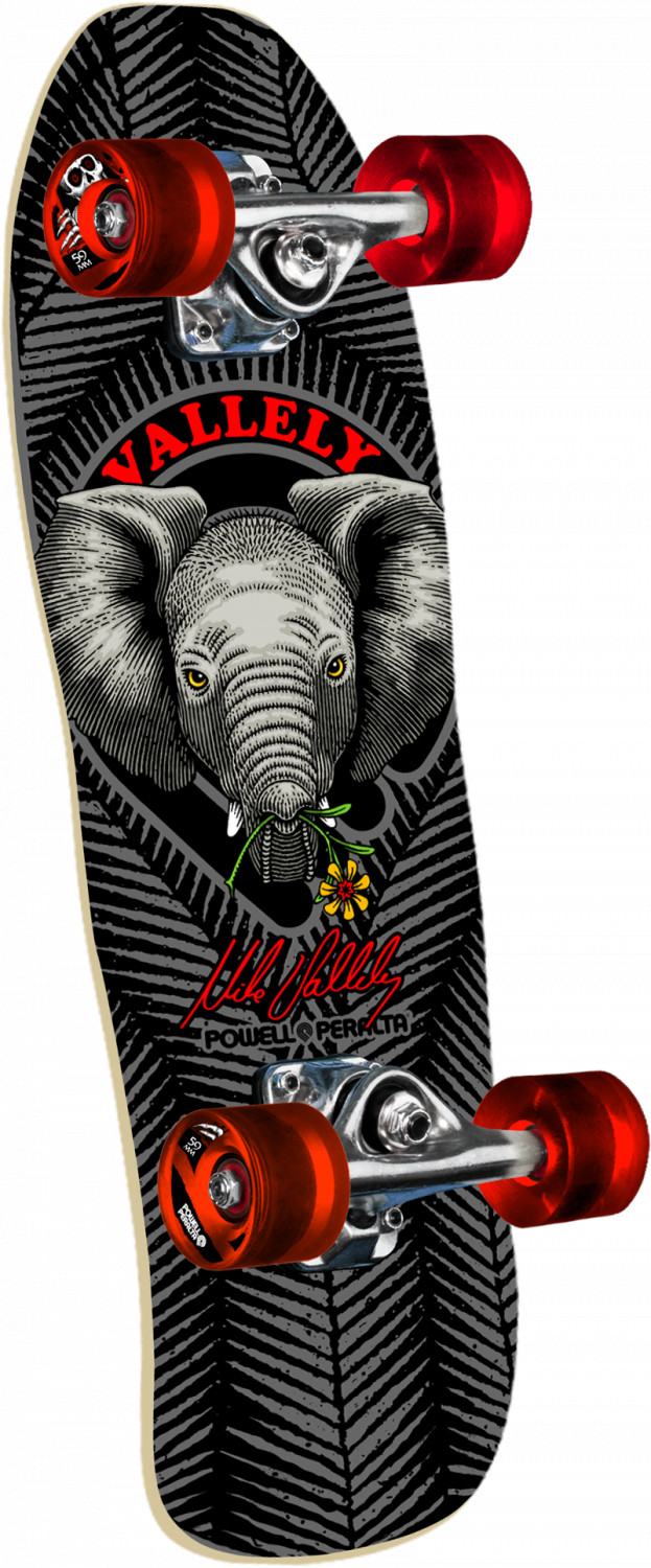 cruiser POWELL PERALTA MINI VALLELY BABY ELEPHANT BLACK BIRCH COMPLETE