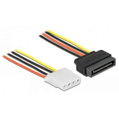 Molex Kabel SATA zasilający (M) -> F) 30cm Delock KKDOKUBA0530 [5358111]