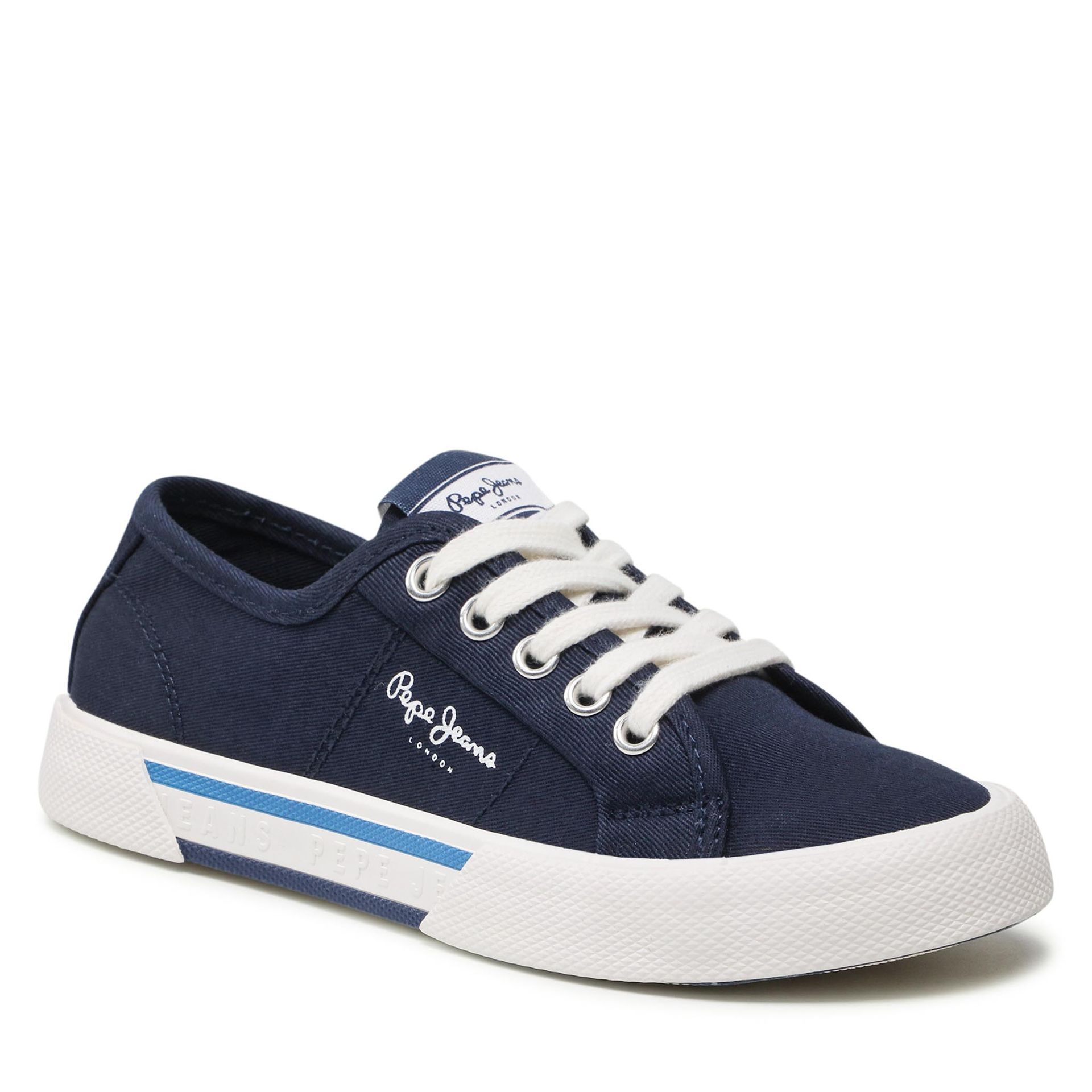 Pepe jeans Tenisówki Brady Boy Basic PBS30527 Navy 595