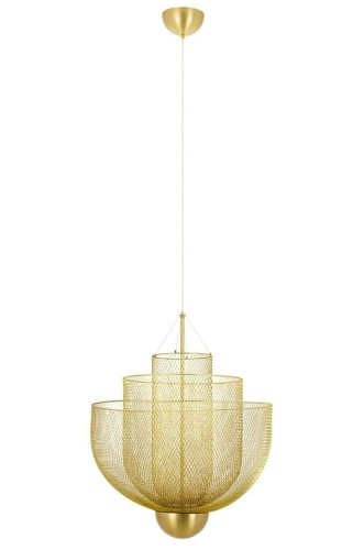 Zdjęcia - Żyrandol / lampa King Home Illusion L 60 LED lampa wisząca 1-punktowa złota MD8167-L 