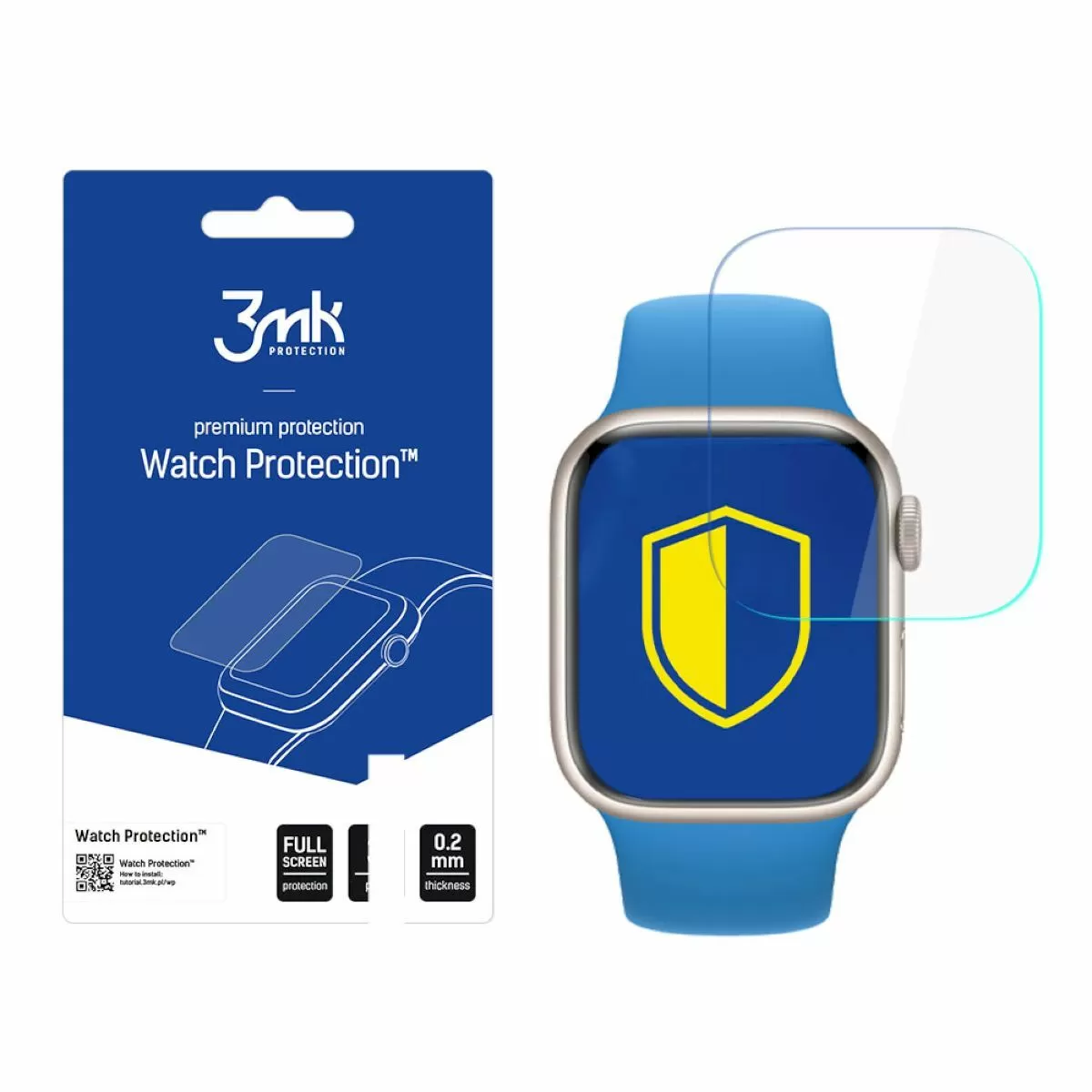 Apple Watch 7 45 mm Folia ochronna 3 szt - 3mk Watch Protection ARC+ RATY | GRATIS WYSYŁKA | GRATIS ZWROT DO  1 ROKU | 100% ORYGINAŁ!!