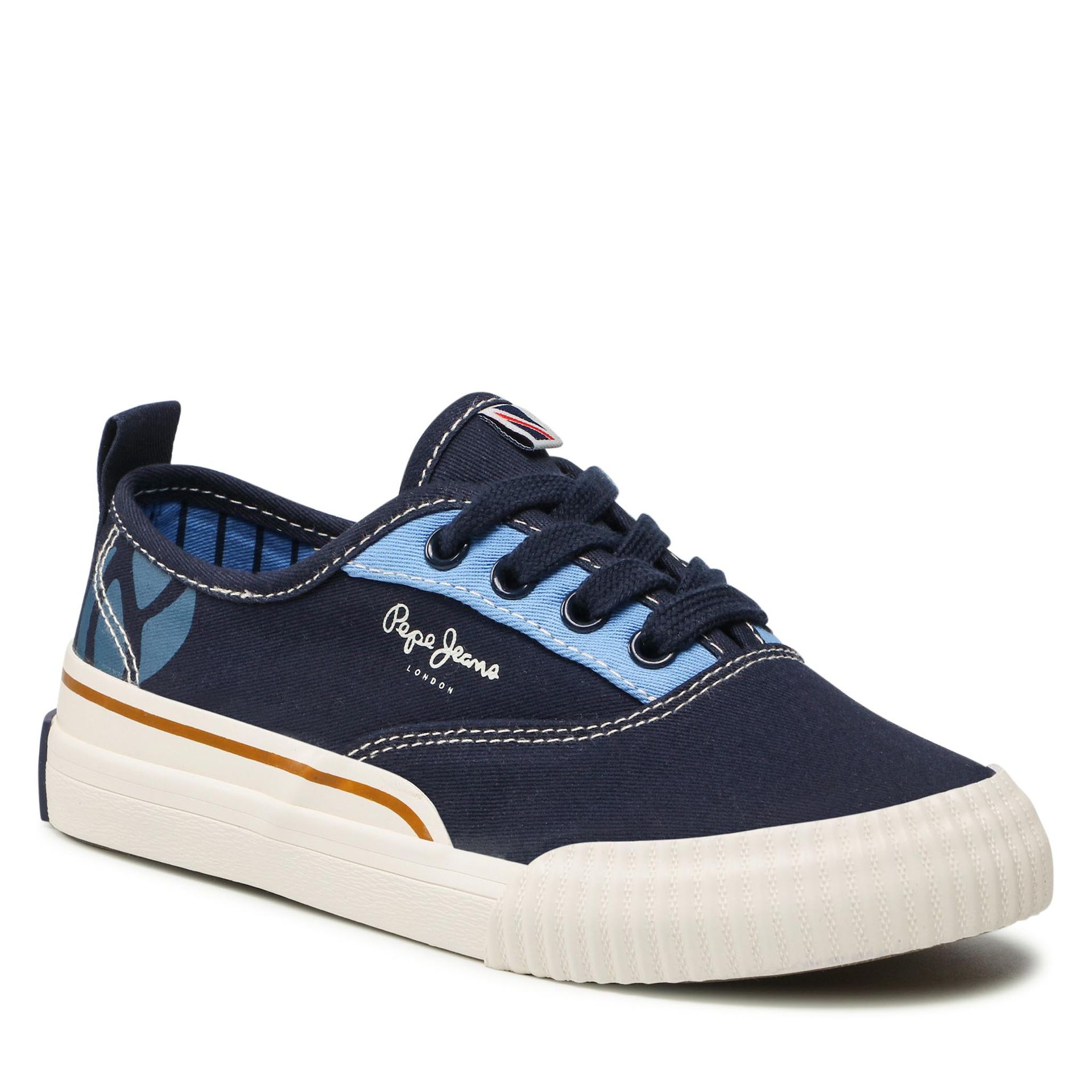 Pepe jeans Tenisówki Ottis Bamba PBS30525 Navy 595