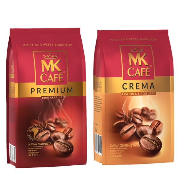 MK Cafe Premium 500g + Crema 500g kawa ziarnista MK.PREM+CREMA.2X500
