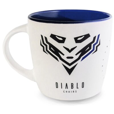 DIABLOCHAIRS Kubek Diablo Chairs biało-niebieski