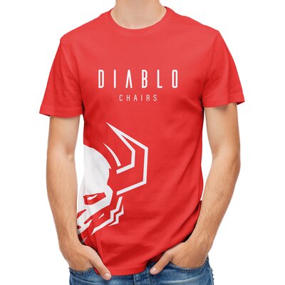 Diablo DIABLO Koszulka Czerwona Rozmiar L