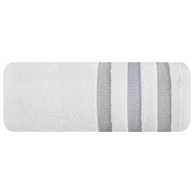 Eurofirany B.B. CHOCZYŃSCY SPÓŁKA JAWNA Ręcznik Kąpielowy Gracja (01) 50 x 90 Biały 1218753