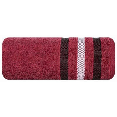 Eurofirany B.B. CHOCZYŃSCY SPÓŁKA JAWNA Ręcznik Kąpielowy Gracja (16) 50 x 90 Czerwony 1220319