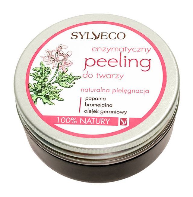 Sylveco Enzymatyczny peeling do twarzy złuszczający 75ml