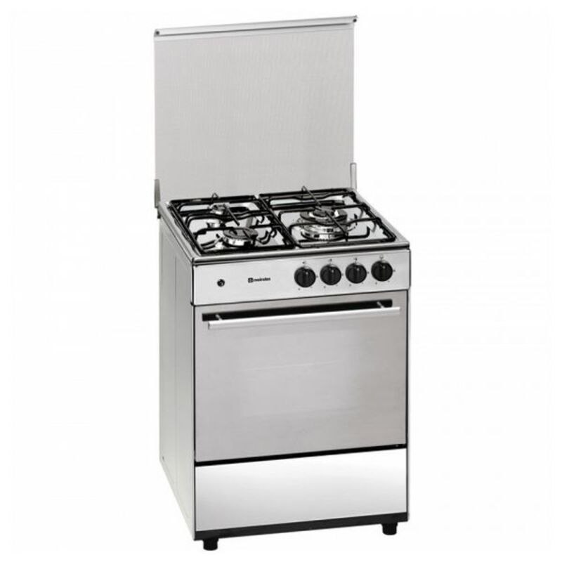 Meireles 60 cm 49 L Stal (3 Palniki)