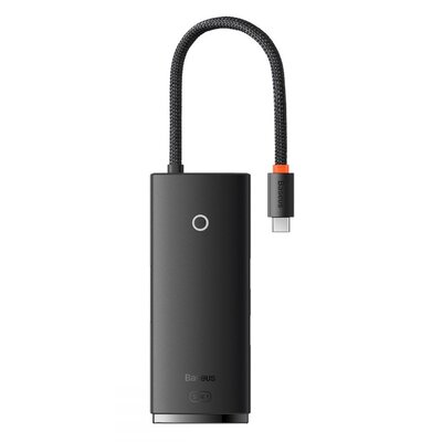 Baseus LITE SERIES BS-OH018 HUB ADAPTER TYPE-C 5-PORT BLACK