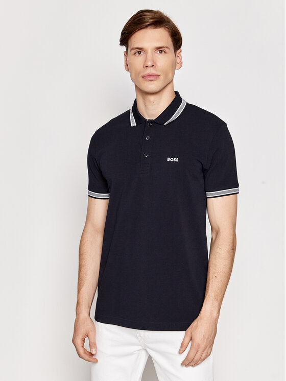 Hugo Boss Polo Paddy 50469055 Granatowy Regular Fit