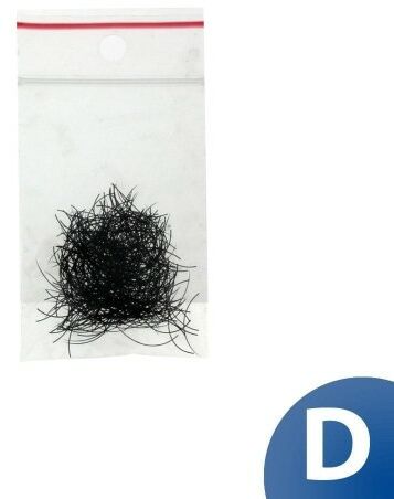 Rzęsy syntetyczne pojedyncze D-0,20-13 mm woreczek 1 g