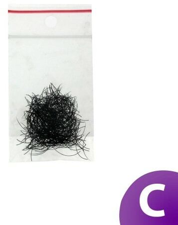 Rzęsy syntetyczne pojedyncze C-0,25-9 mm woreczek 1 g