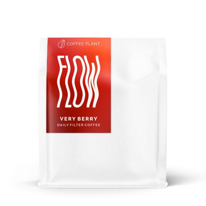 Coffee Plant Kawa ziarnista FLOW Very Berry 250g 12227-uniw