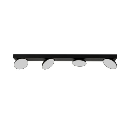 Italux Szeroka czarna listwa sufitowa LED SPL-31976-4B-BK z serii CASTELIO ŻARÓWKI
