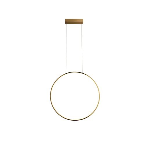 Light Prestige Mirror wisząca mała złota LP-999/1P S GD