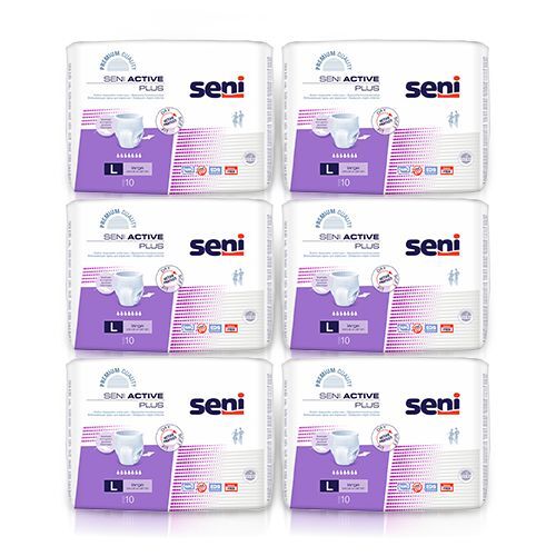 Seni Active Plus Majtki chłonne Large (L), 10 sztuk