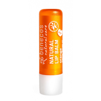 BENECOS Pielęgnacja twarzy Naturalny balsam do ust Pomarańcza 4.8 g