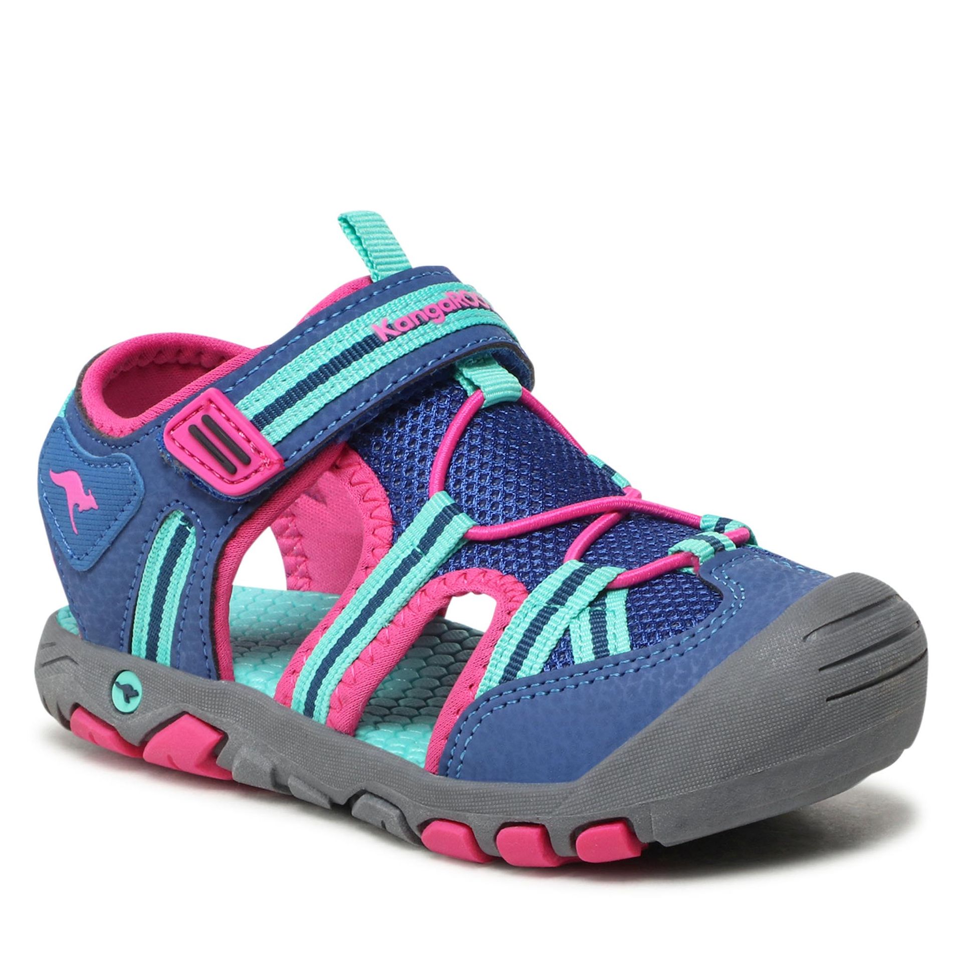 KangaRoos Sandały K-Trek Trail 18868 000 4163 Midnight Blue/Fandango Pink