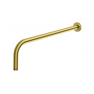 KOHLMAN WNEGDB Ramię ścienne do deszczownicy okrągłe - 44 cm GOLD BRUSHED