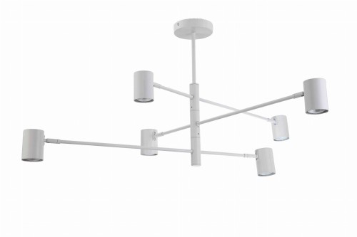 Light Prestige Lampa wisząca Snow 6 biały LP-731/6P WH LP-731/6P WH