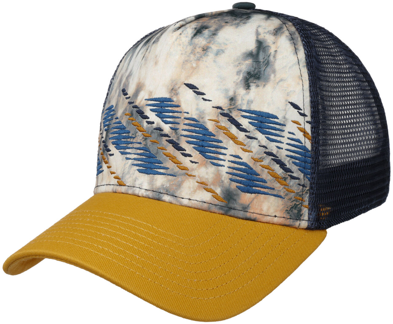 Czapka Trucker Darix Multi by BUFF, musztardowy, One Size