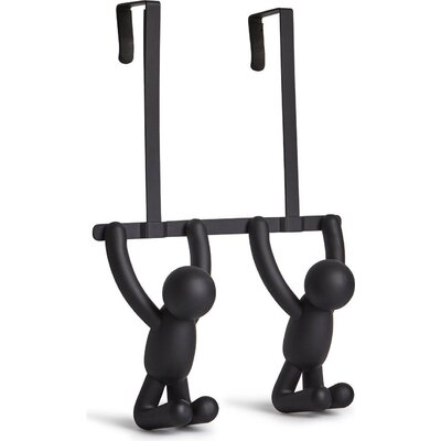 Umbra Wieszak na drzwi Buddy czarny 1004260-040