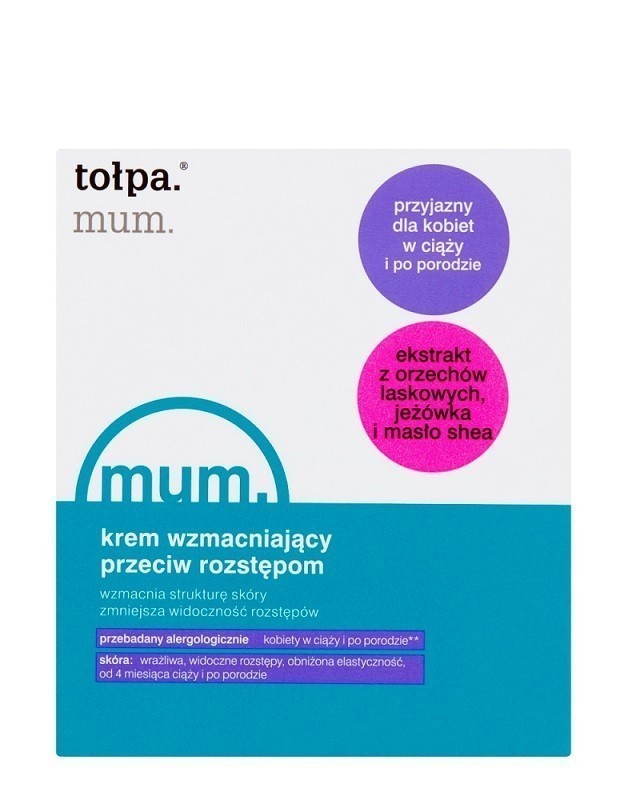 Tołpa Dermo Body Mum - Krem wzmacniający przeciw rozstępom 250ml