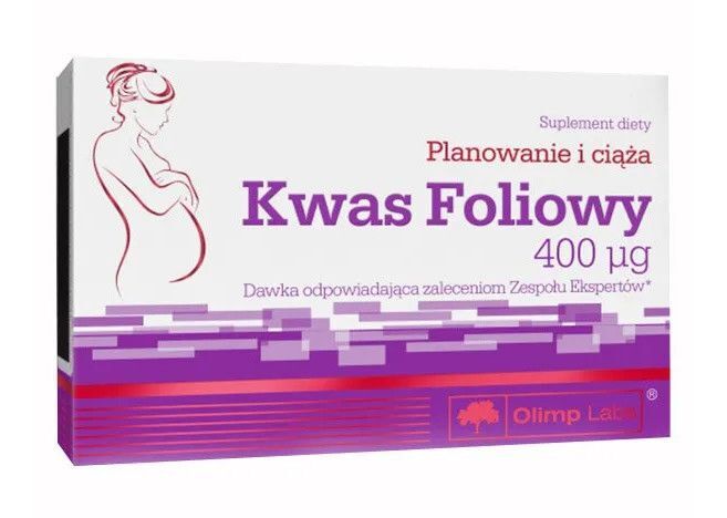 Olimp Kwas foliowy 400 g 30 tab. (4276151)