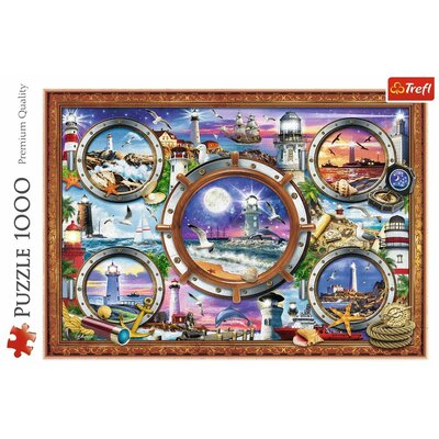 Trefl Puzzle Latarnie morskie 1000