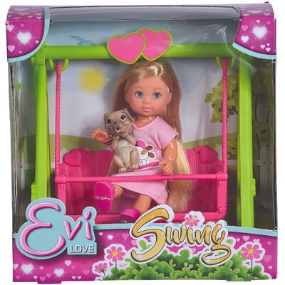 Simba Toys Evi. Lalka na huśtawce