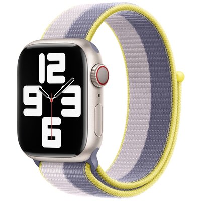 Apple Pasek do Apple WATCH 38/40/41mm) Mleczna owsianka/Skórka cytryny MN5L3ZM A