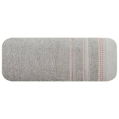 Eurofirany B.B. CHOCZYŃSCY SPÓŁKA JAWNA Ręcznik Kąpielowy Pola (22) 70 x 140 Srebrny 1223297