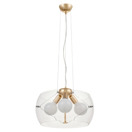 Lumina Deco Deco NOWOCZESNA LAMPA WISZĄCA GLOBO GOLD D40 DECO LDP 6018-400 (GD)