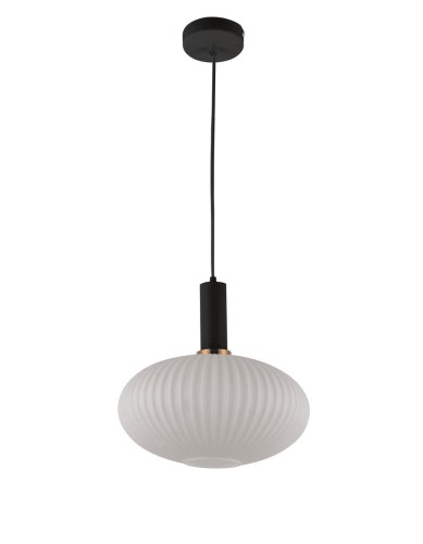 Lumina Deco Deco Flori lampa wisząca czarno biała LDP 1216 (WTBK) Deco LDP 1216 (WT+BK)