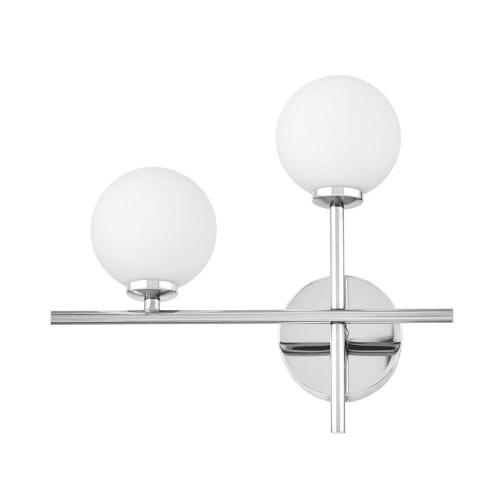 Lumina Deco LAMPA ŚCIENNA KINKIET NOWOCZESNY CHROMOWANY MARSIADA NEO LDW 6033N-2 (CHR)