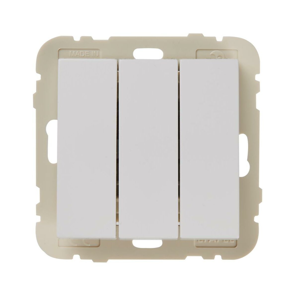 Efapel Włącznik potrójny Logus biały