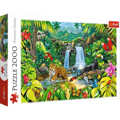 Trefl Puzzle 2000 Las tropikalny