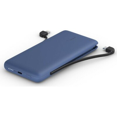 Belkin 10K PD Power Bank with Integrated Cables Powerbank - BPB006BTBLU