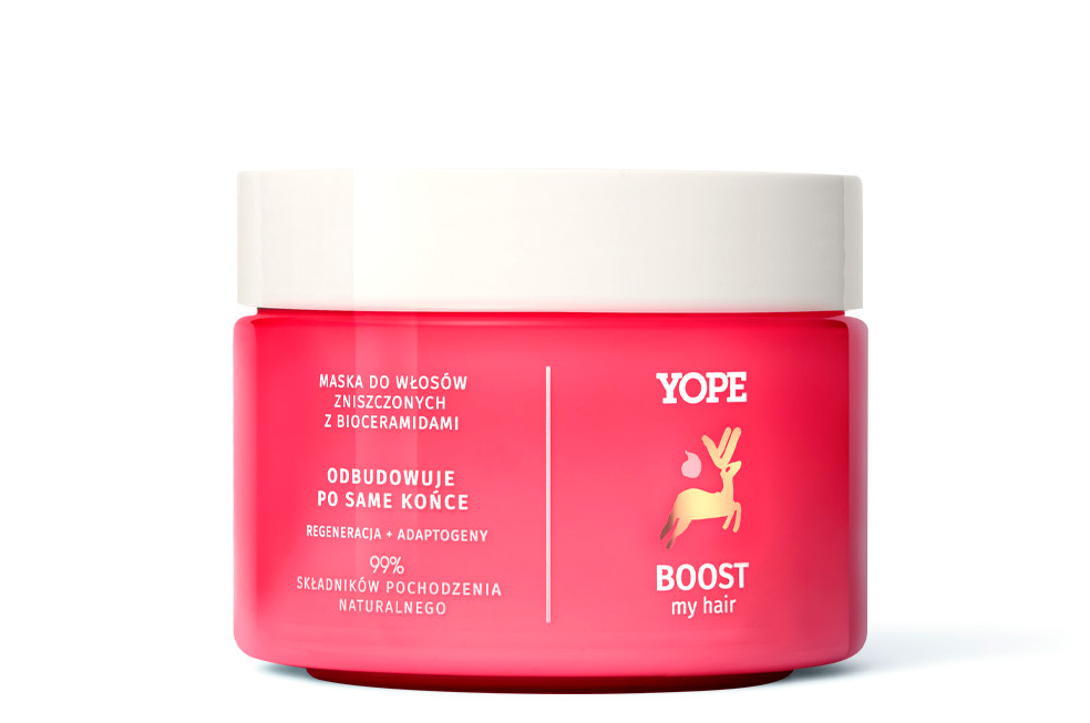 Yope YOPE Boost My Hair maska do włosów zniszczonych z bioceramidami 250ml 109837-uniw