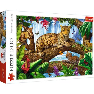 Trefl Puzzle 1500 Odpoczynek wśród drzew