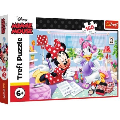 Trefl Puzzle 160el Dzień z przyjaciółką Disney Minnie 15373