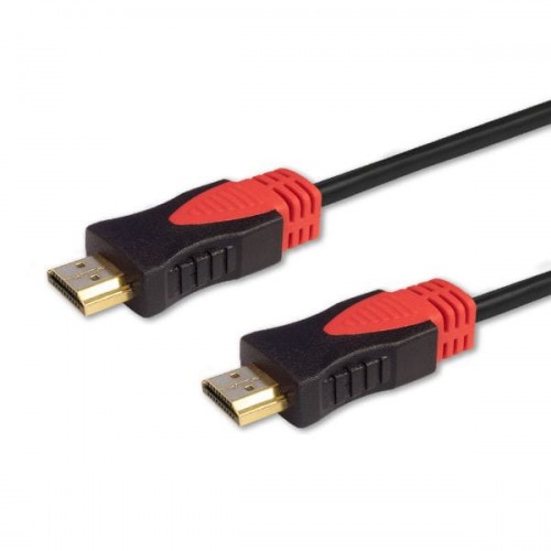 ELMAK SAVIO CL-96 Kabel HDMI 2.0 złoty 3D 4Kx2K miedź 3m blister AKELMVHSAVCL96A