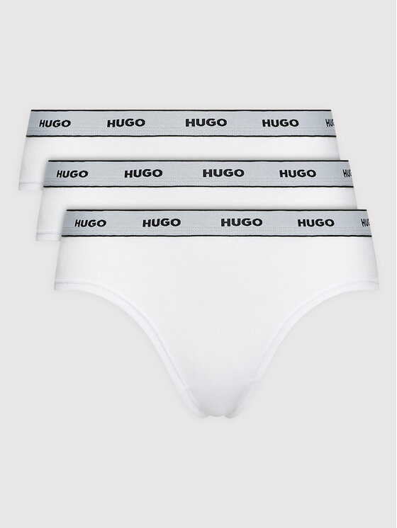 Hugo Komplet 3 par fig klasycznych 50469657 Biały