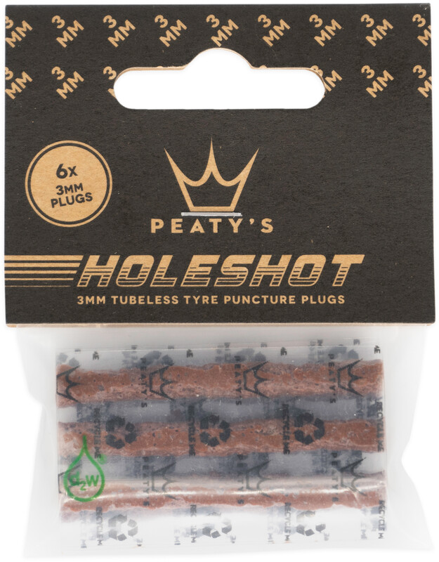 Peaty's Peaty's Holeshot Puncture Plugger Refill Kit 6x3mm for Tubeless Tyres  2022 Zestawy naprawcze PE-PPR-TPP-RP3