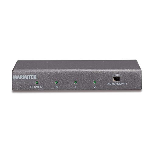 Marmitek Split 61 X 2.0, HDMI Splitter UHD z 4 K60 (4: 4: 4) UHD, różne warianty antracytowy 08323