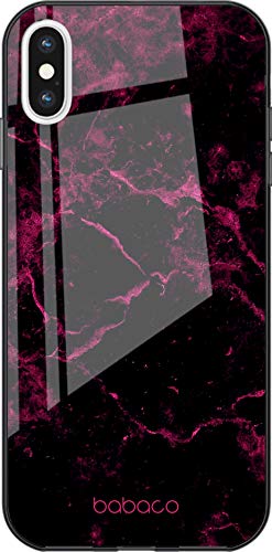 ERT GROUP etui na telefon Apple Iphone XS Max, case oryginalny i oficjalnie licencjonowany przez Babaco, wzór Abstrakt 018, wykonany z hartowanego szkła, optymalnie dopasowany, etui ochronne