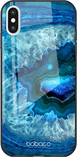 ERT GROUP etui na telefon Apple Iphone XS Max, case oryginalny i oficjalnie licencjonowany przez Babaco, wzór Abstrakt 001, wykonany z hartowanego szkła, optymalnie dopasowany, etui ochronne